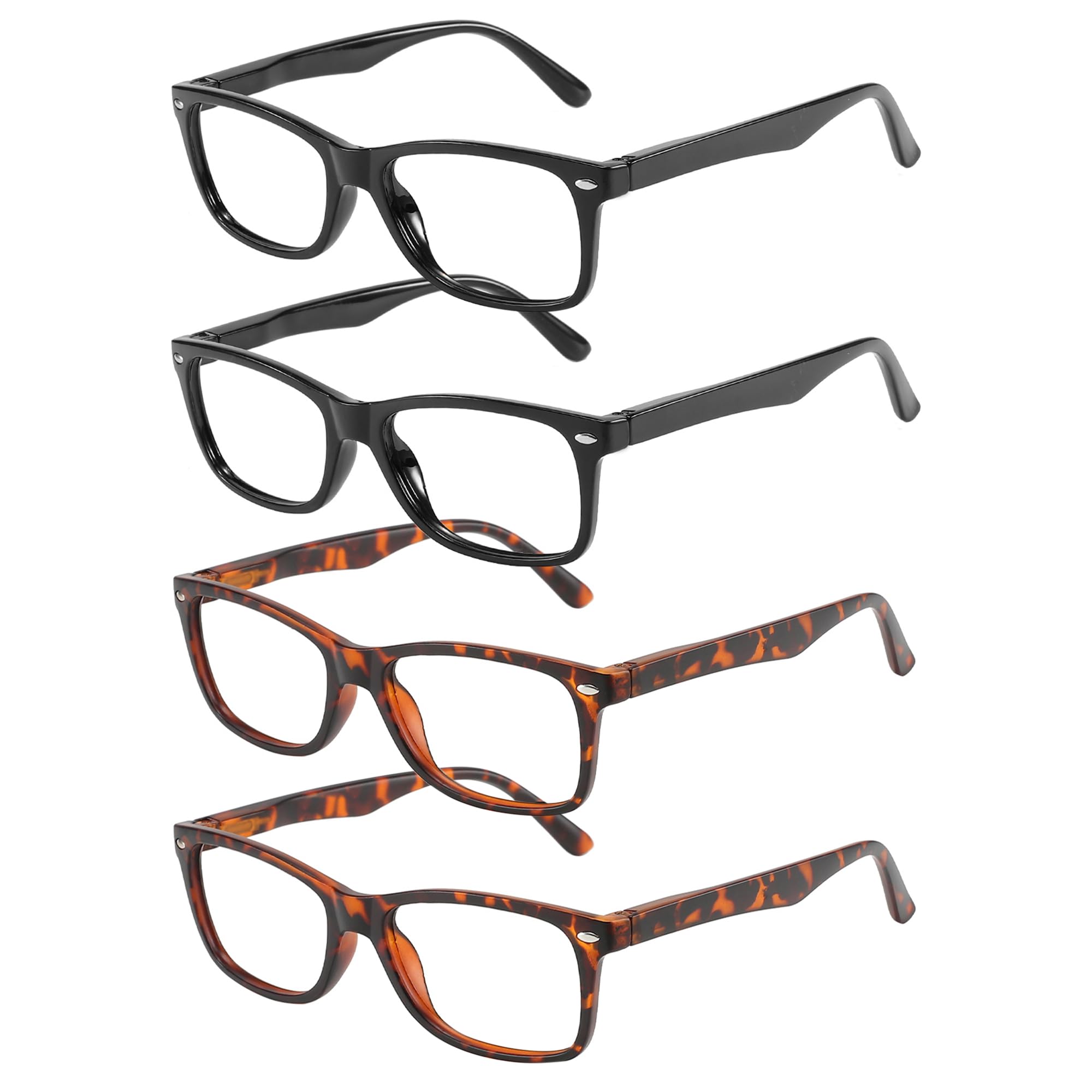 Przene Reading Glasses for Men Women Blue Light Blocking Readers