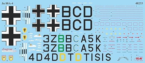 Miniatura 7 de ICM Models Kit modelo Junkers Ju 88A-4 1/48