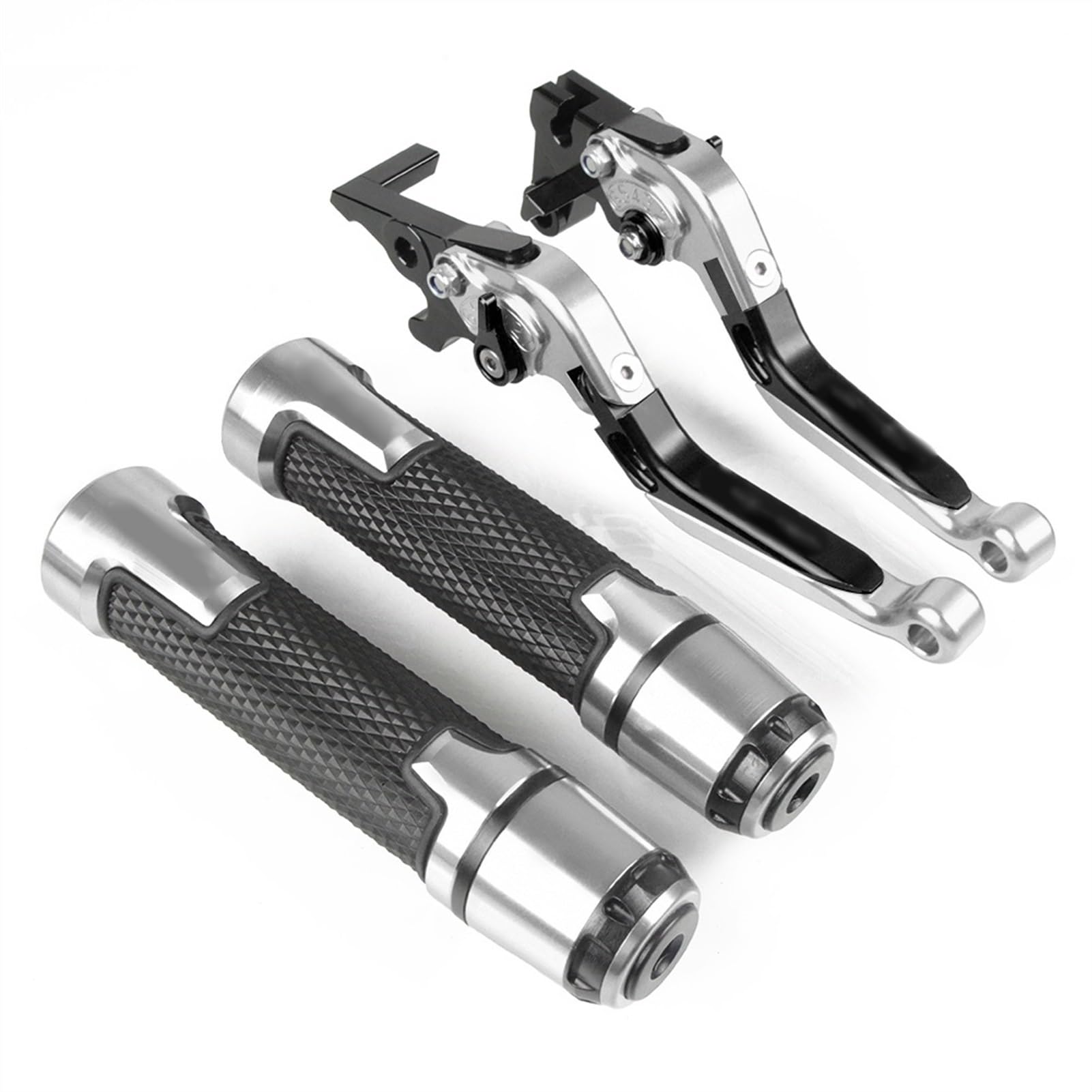 Levier de frein PCX 125 et 150 réglable SCUUBE argent pour moto Honda