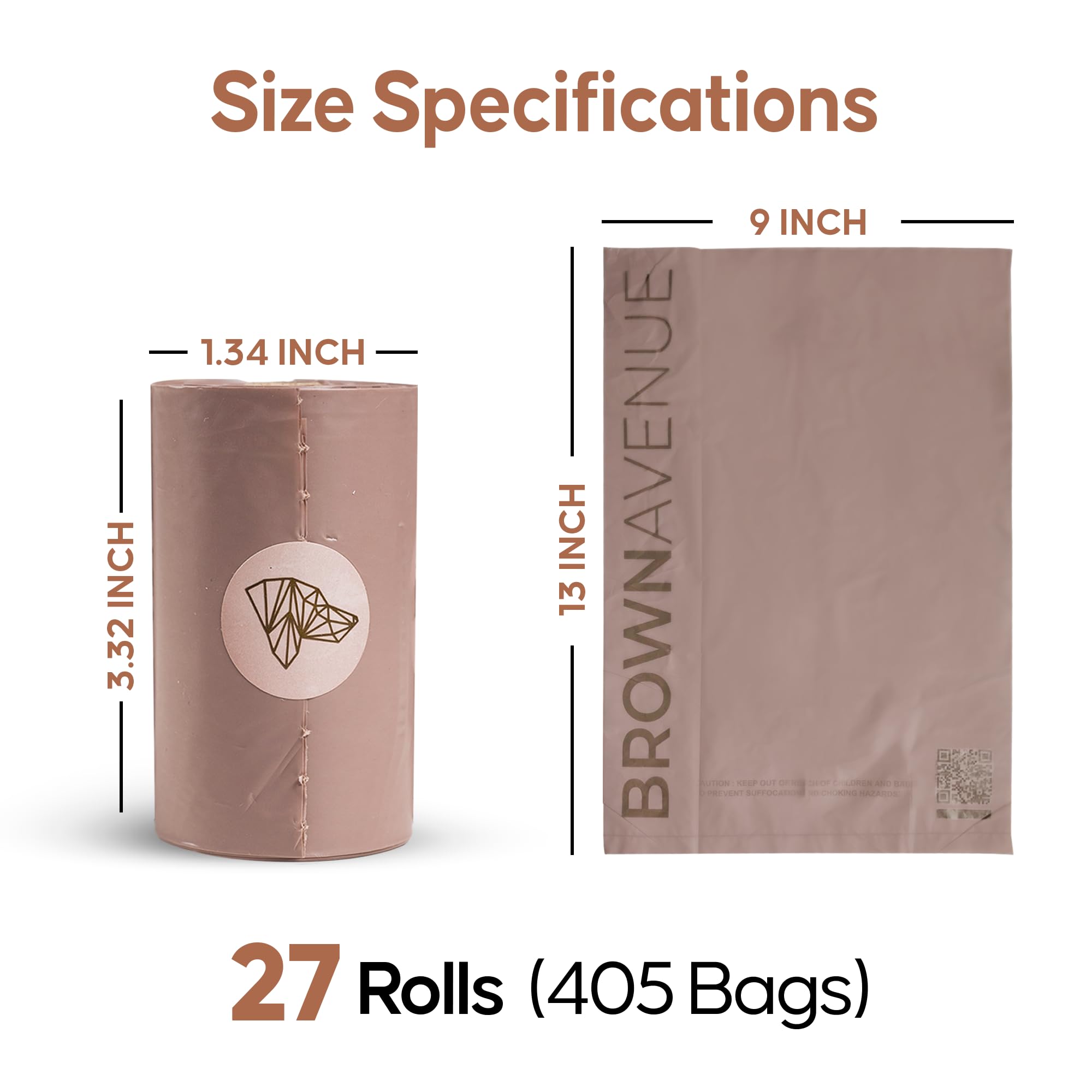 Bolsas para perros (paquete de 3)