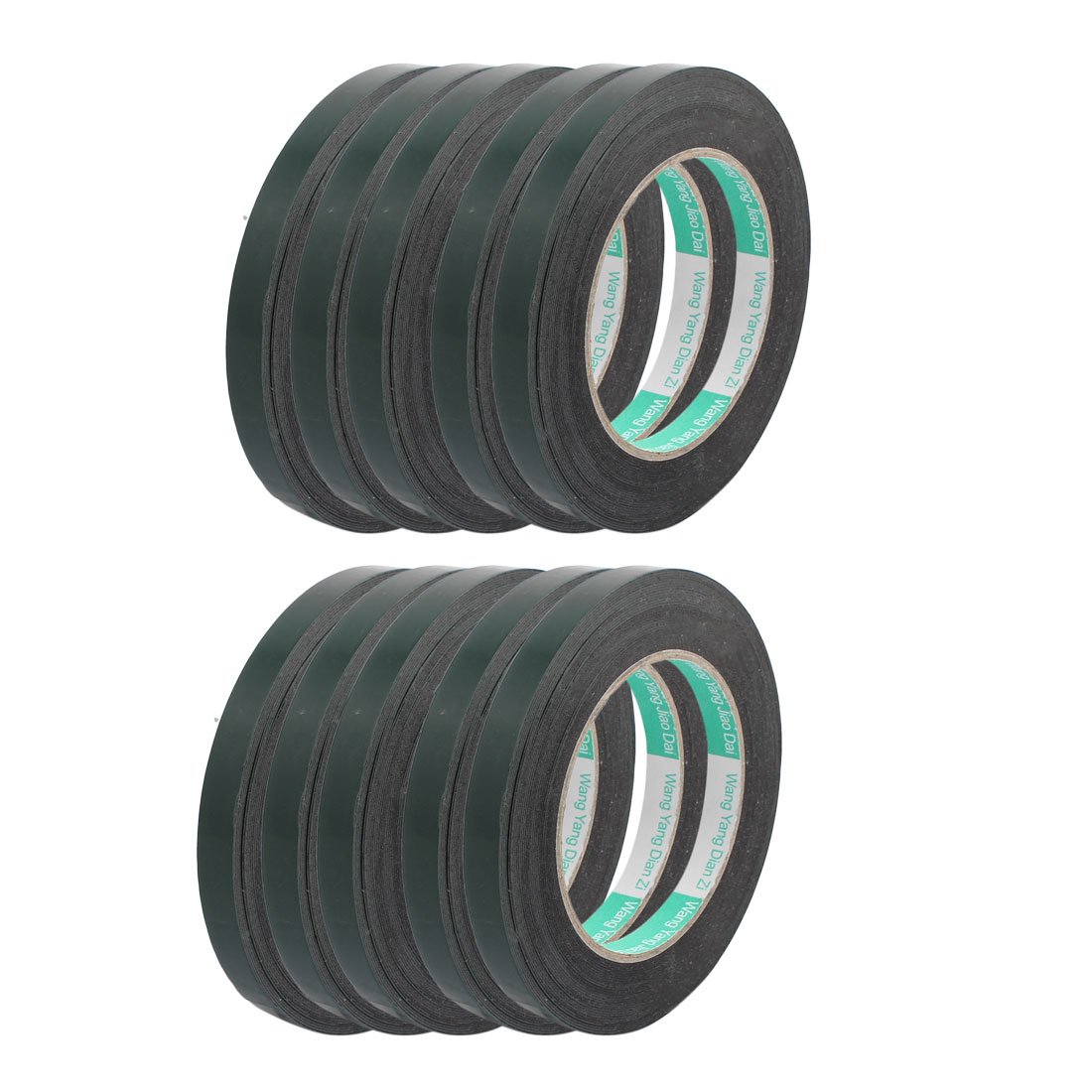 10 szt. 10M x 10mm 0,5mm Dwustronna samoprzylepna, odporna na wstrząsy taśma piankowa z gąbki
