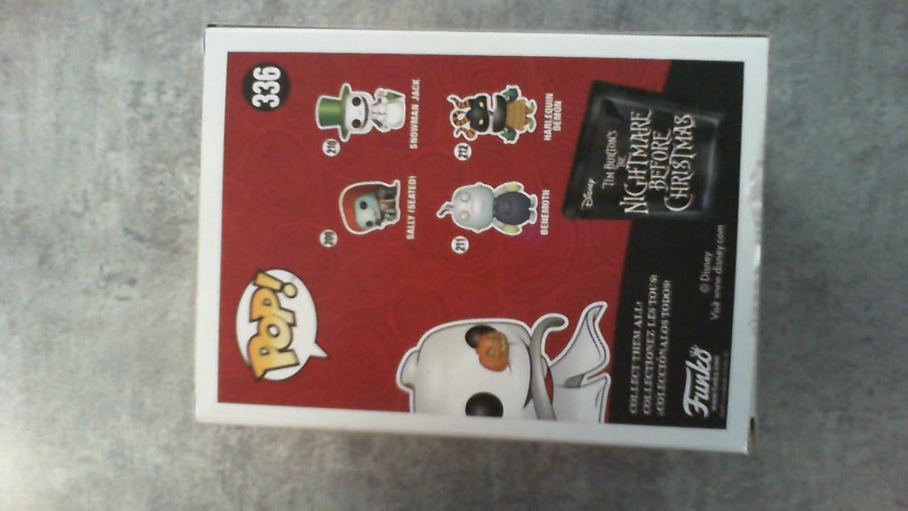 Funko Pop! Nightmare Before Christmas Disney Zero with Bone Exclusive Figure - Image 3