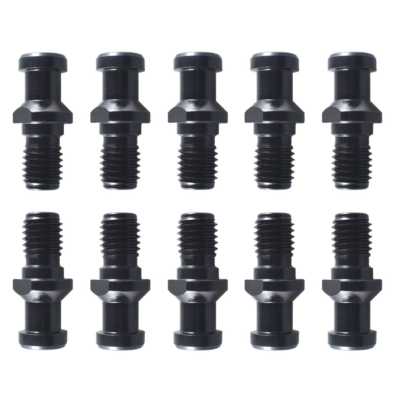 Replace Tool Spare Part for Machines 10PC CAT40 15 .747 Pull Stud LOT Coolant Thru Retention Knob for DMG for Mori for Doosan (#US-20072024-13195)