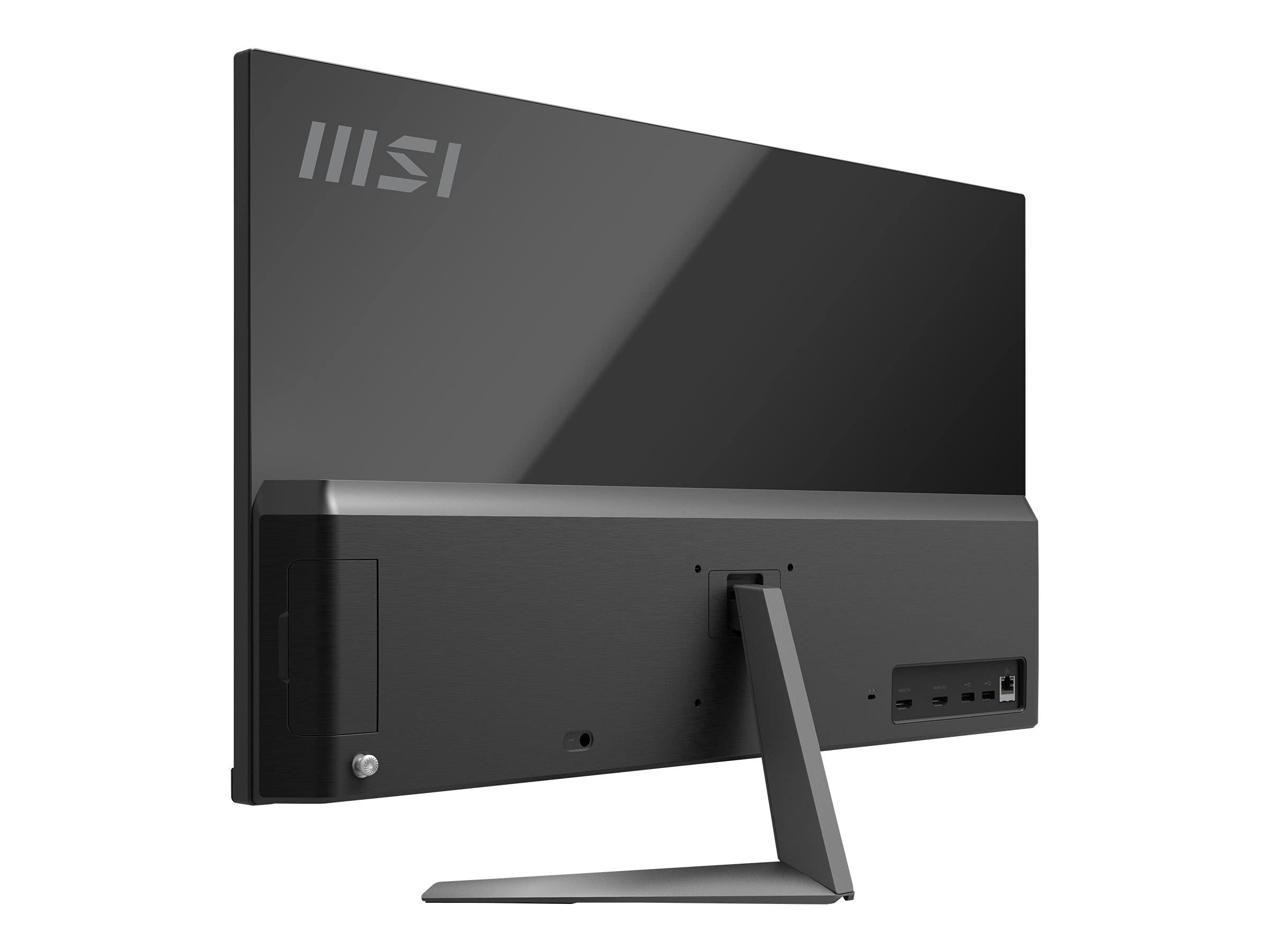 Modern AM271 11M-026EU PC de Bureau Tout-en-Un, Écran IPS 23.8'', CPU Intel Core i5-1135G7, RAM 8 GO, SSD 512 GB, Clavier & Souris sans Fil, Windows 10 Home - Noir