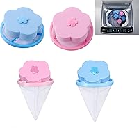 Vista 1 de Washing Machine Floating Lint Mesh Bag, Lint Catcher for Laundry,Pet Hair Remover for Laundry,Reusable Household Hair Filter Washer Lint Trap Net