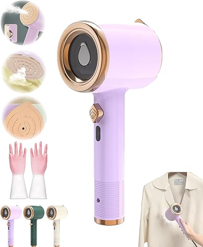 Mini máquina de planchar portátil, mini plancha de vapor de viaje, mini plancha de vapor para ropa, mini plancha de vapor para ropa, plancha de