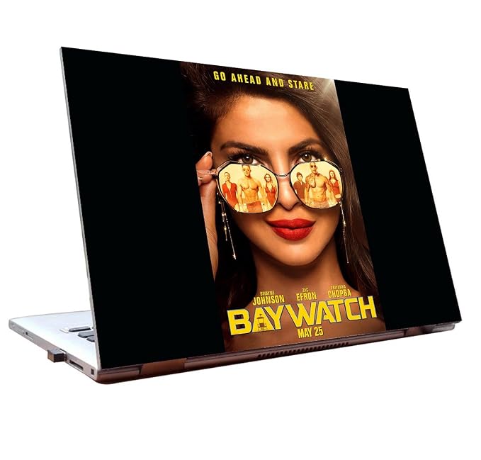 Tamatina Laptop Skins 44.45cm (17.5 inch) - Priyanka Chopra - Baywatch - Hollywood Movies - HD Quality