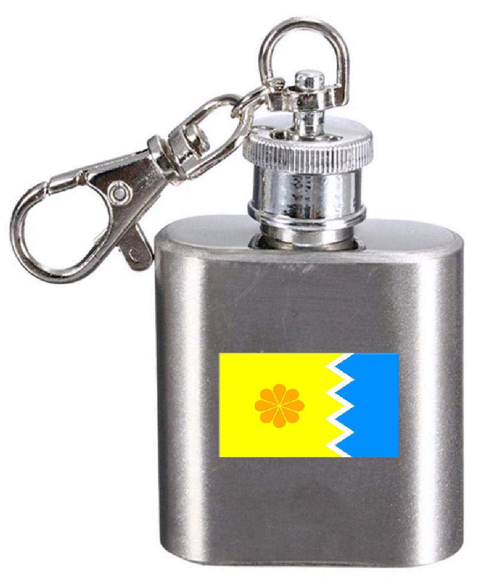 Flasque porte-clés Vina Del Mar Chili pour randonnée et voyage