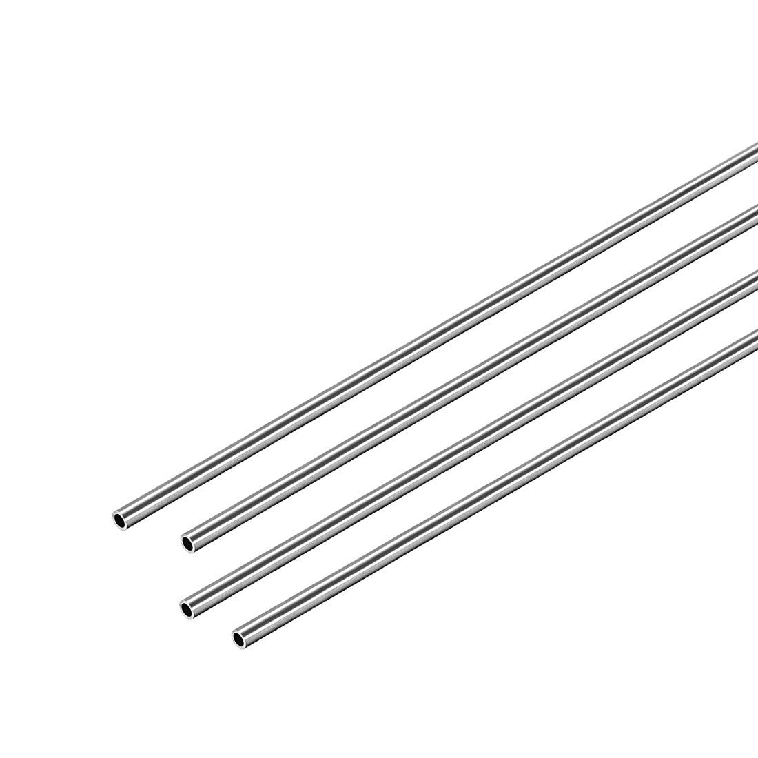 Produktbild von Edelstahl Rundrohr 6mm X 0,8mm – 250mm Länge, Nahtlos, 304er Qualität, Poliert – Für Bastler & Profis