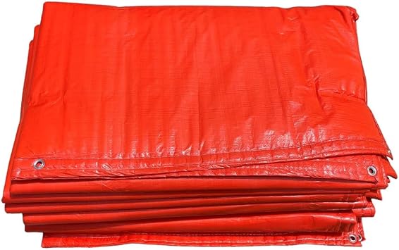 Sandbaggy Concrete Blankets Insulated 6 ft x25 ft with Grommets max R-Value 3.35 - Waterproof, UV Resistant - Concrete Curing Tarp, Cement 2, 6 ft x 25 ft
