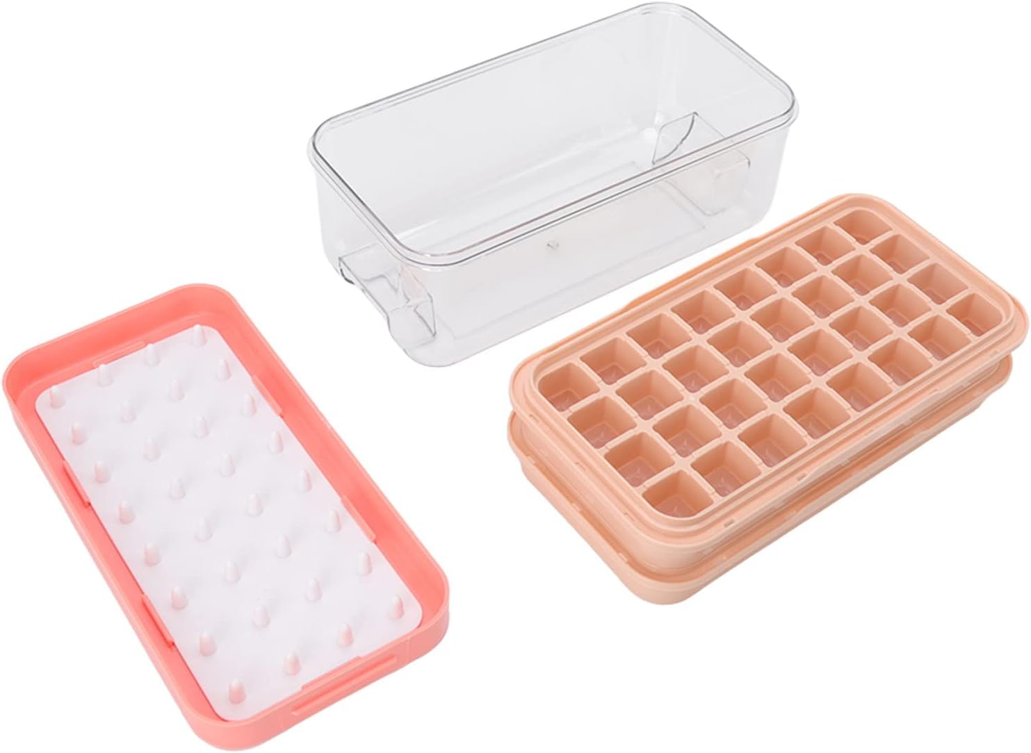 Ice Cubes Trays, 64 Cubes Silicone Ice Trays Easy Release