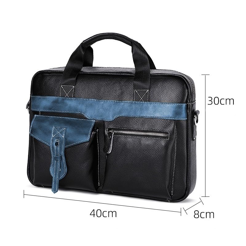 Men's Diagonal Cross Bag Business Handbag Shoulder Bag Business Bag Conference Computer Bag2