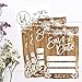 Hadley Designs 50 Rustic Save The Date Cards For Wedding, Engagement, Anniversary, Baby Shower, Birthday Party, Etc Save The Dates Postcard Invitations, Simple Blank Event Announcements