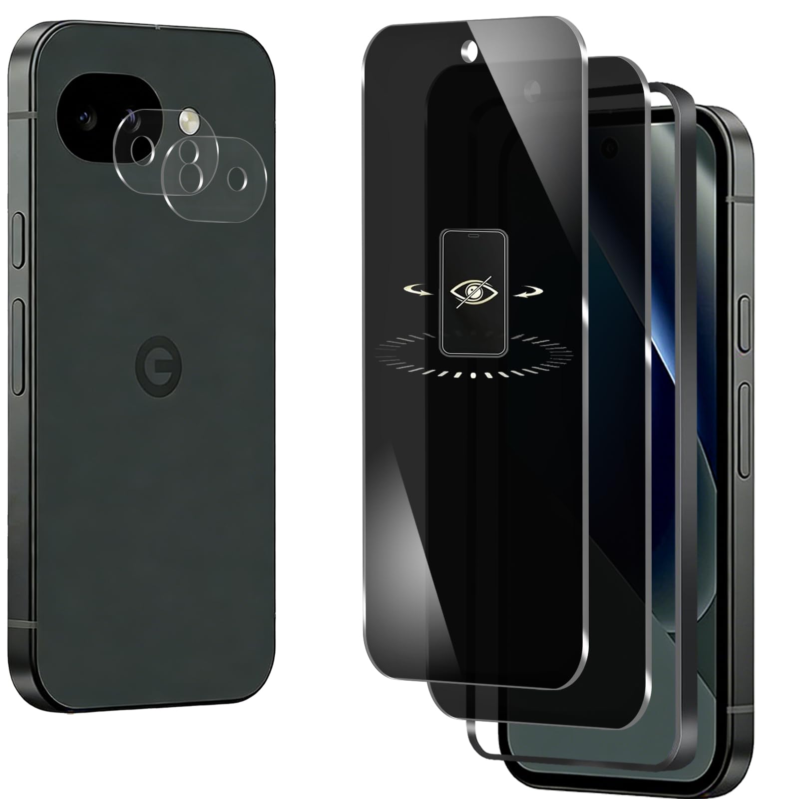 Amazon.co.jp: 【2+2枚】pixel10A フィルム180°覗き見防止 pixel 10A