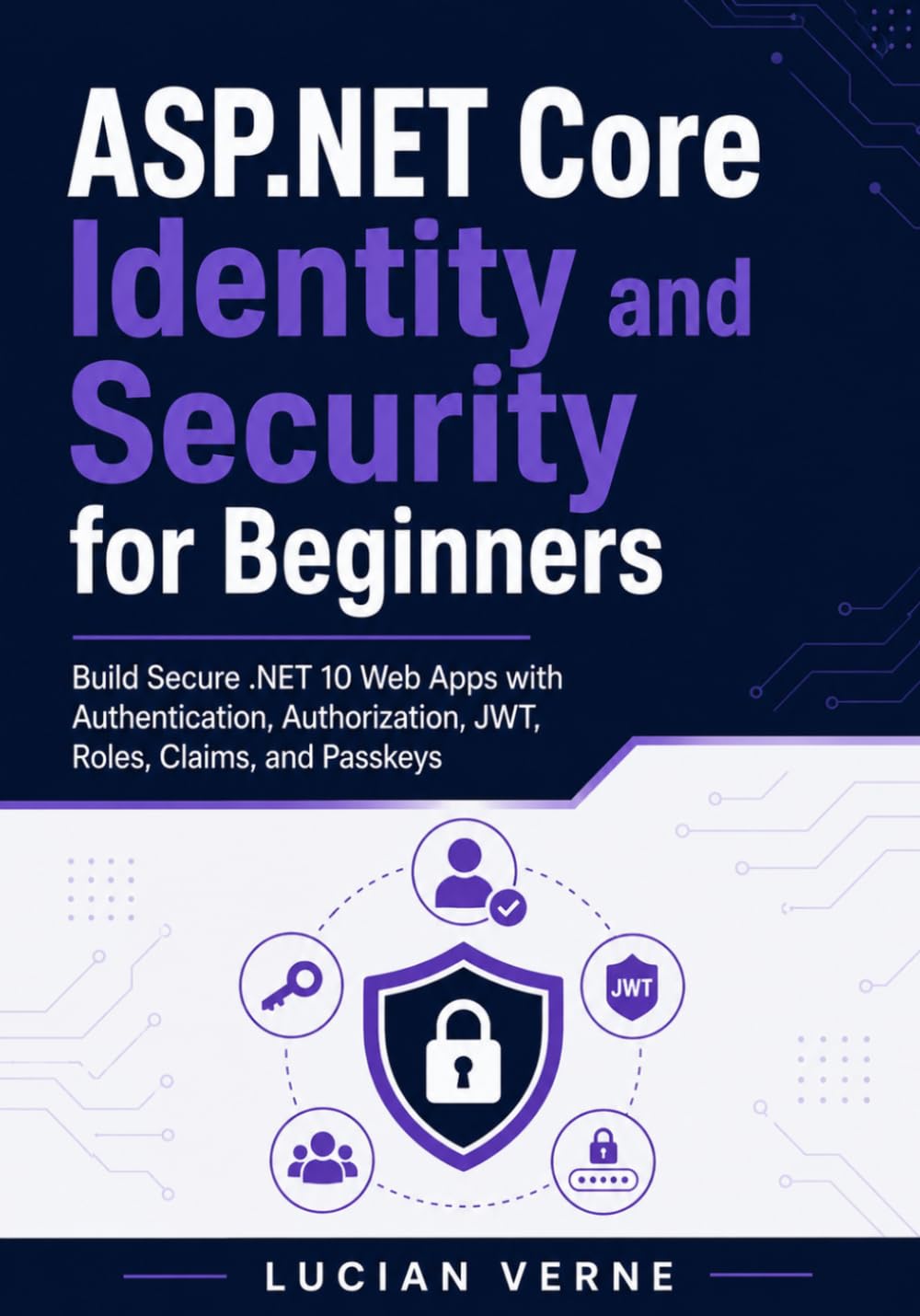 ASP.NET Core Identity and Security for Beginners: Build Secure .NET 10 Web Apps with Authentication, Authorization, JWT, Roles, Claims, and Passkeys