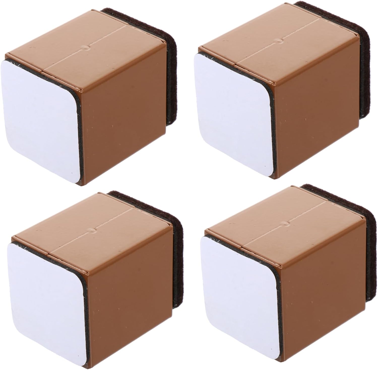 PRETYZOOM 2sets 4pcs Table Feet Heightening Mat Furniture Leg Cushion for Easy Installation for Chairs Tables Sofas and Cabinets Heightening Pad 4pcs*2