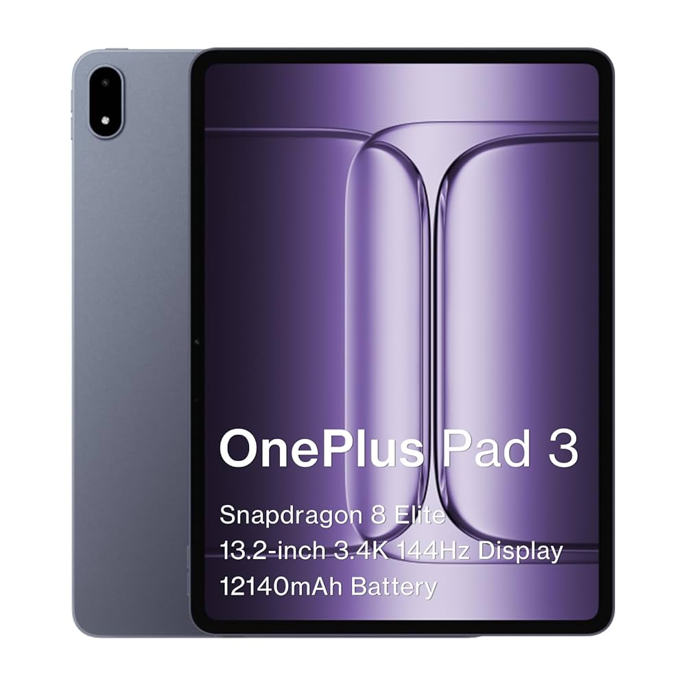 OnePlus Pad 3 Tablet 512GB/16GB RAM, Snapdragon 8 Elite