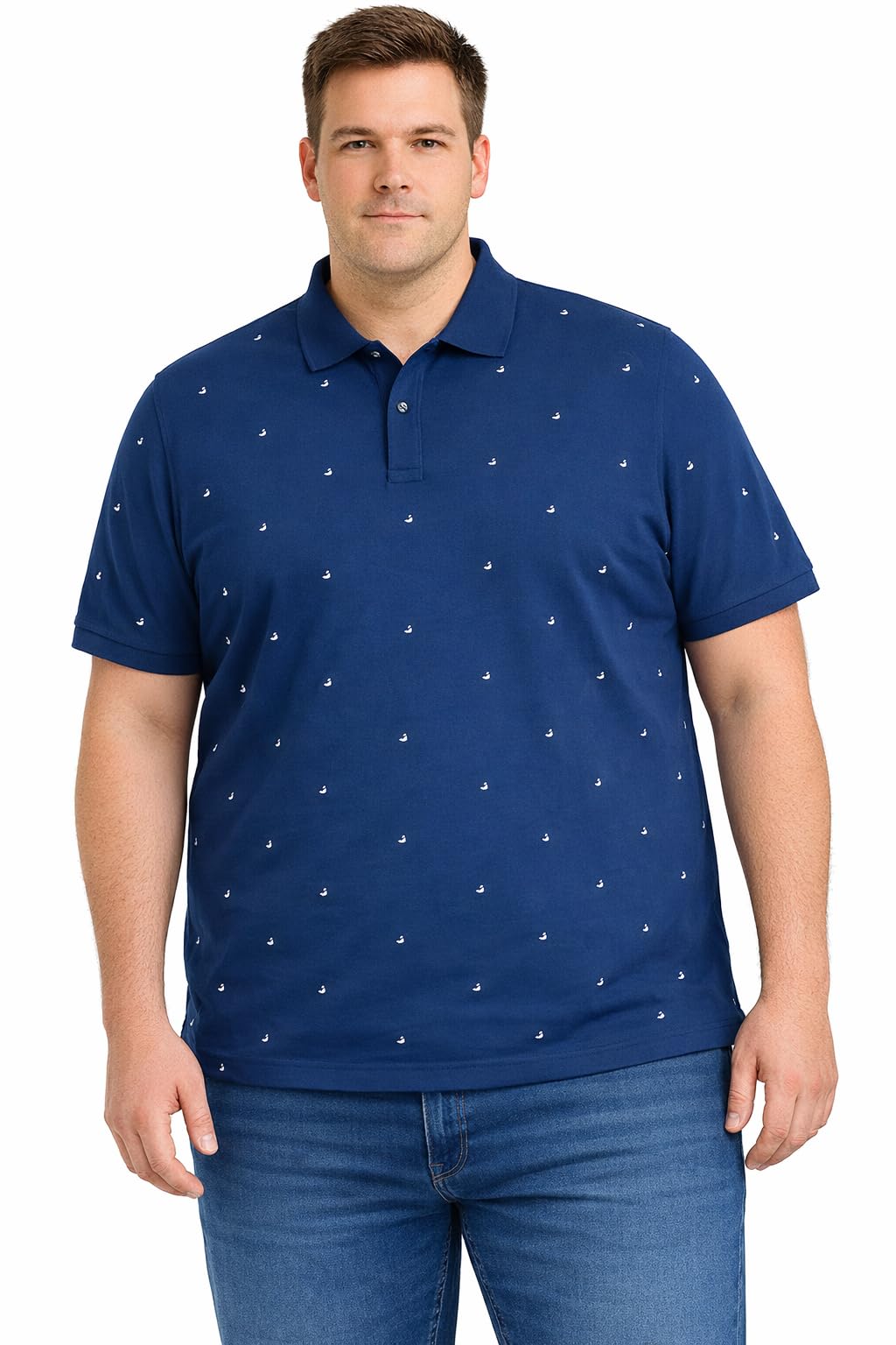 stroove Men's Regular Fit Polo T-Shirt | Quick Dry | Soft and Feather Touch Feel | Cotton Polo-picture-34