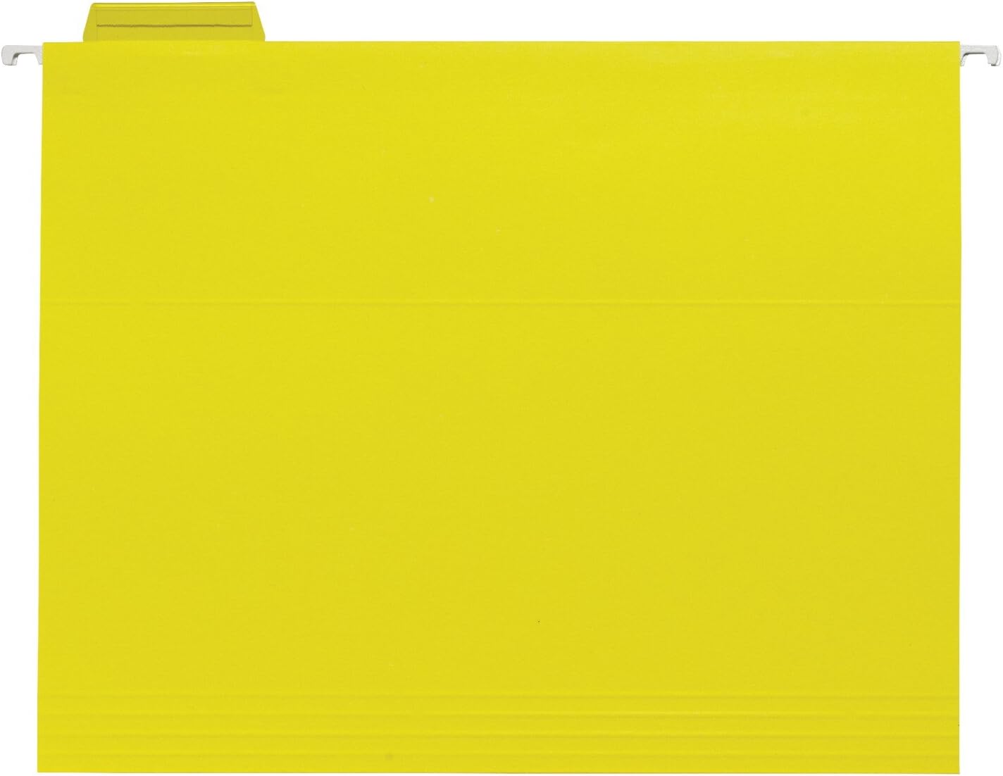 学校スマートレターサイズHangingファイルフォルダwith 1 / 5カットタブ &ndash; パックof 25 &ndash; イエロー