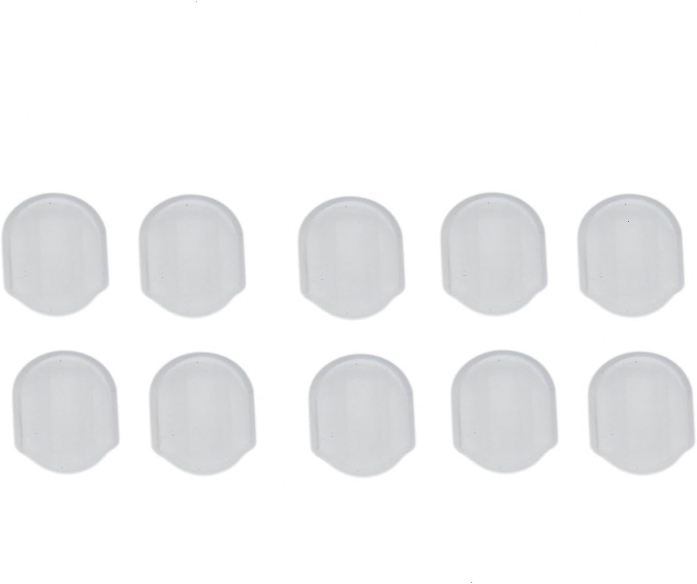 Gonioa 30PCS Earring Pads for Clip On Earrings Pads Silicone Earring Cushion for Clip Back Earrings.