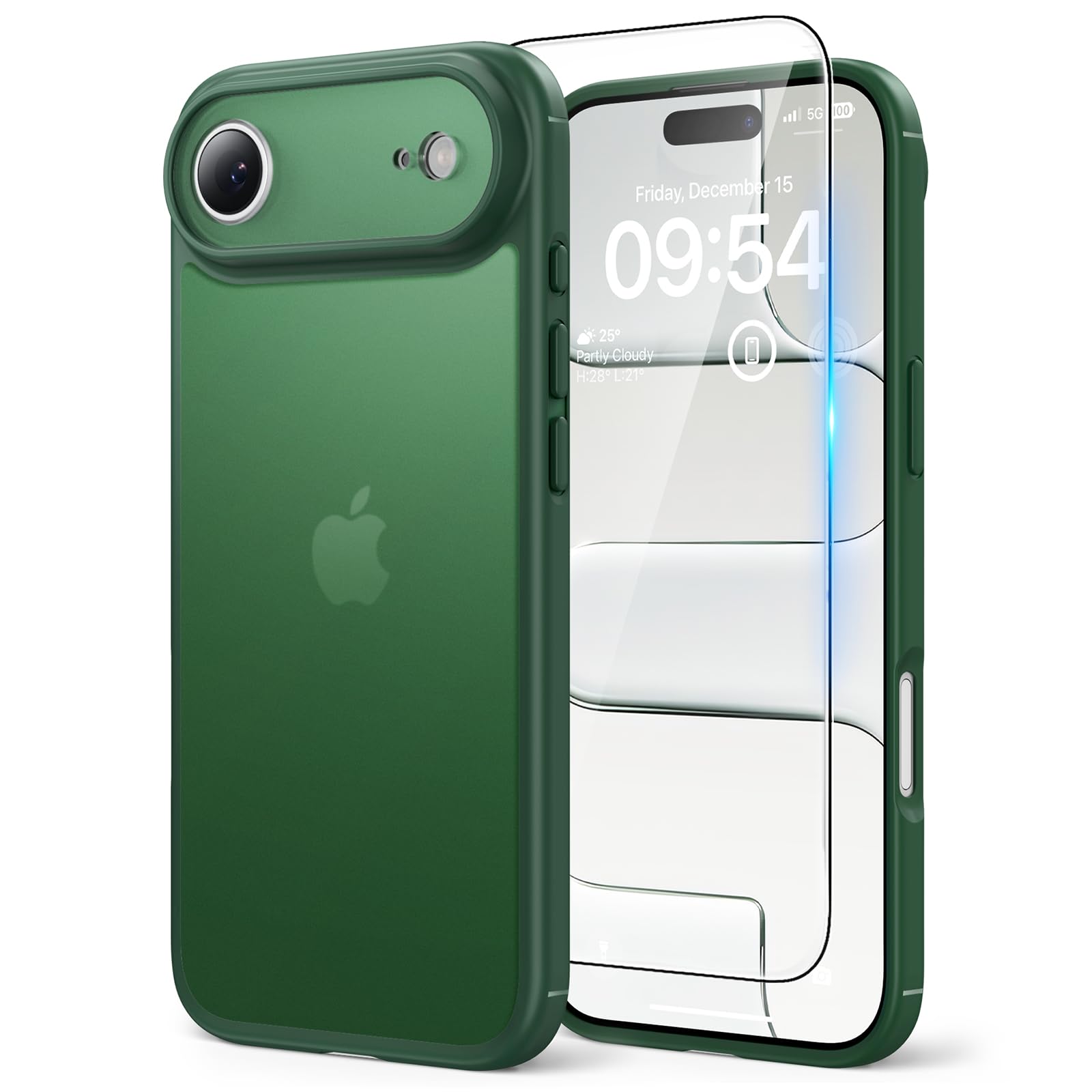 TAURI Funda para iPhone 13/iPhone 14, Compatible con MagSafe [No amarillea] con Vidrio Templado, Carcasa Nueva para iPhone 13/iPhone 14,Funda Ultra Fina antichoque - Transparente — view 43