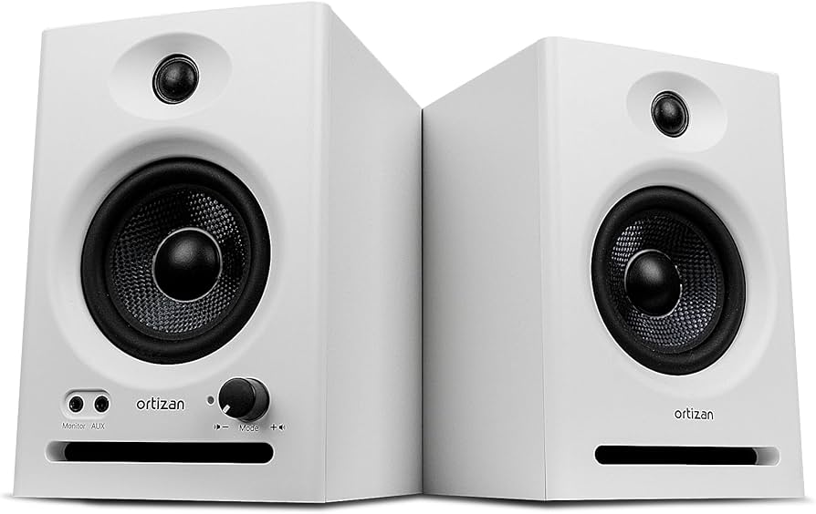 Amazon.com: Ortizan C7 Dual-Mode 2.0 Studio Monitors, Active