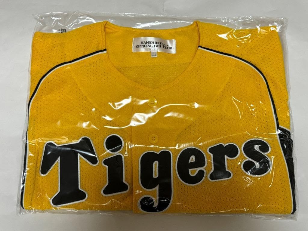 阪神タイガース Tigers ユニフォーム イエロー 半袖 L 阪神タイガース ユニフォーム オフィシャルファンクラブ