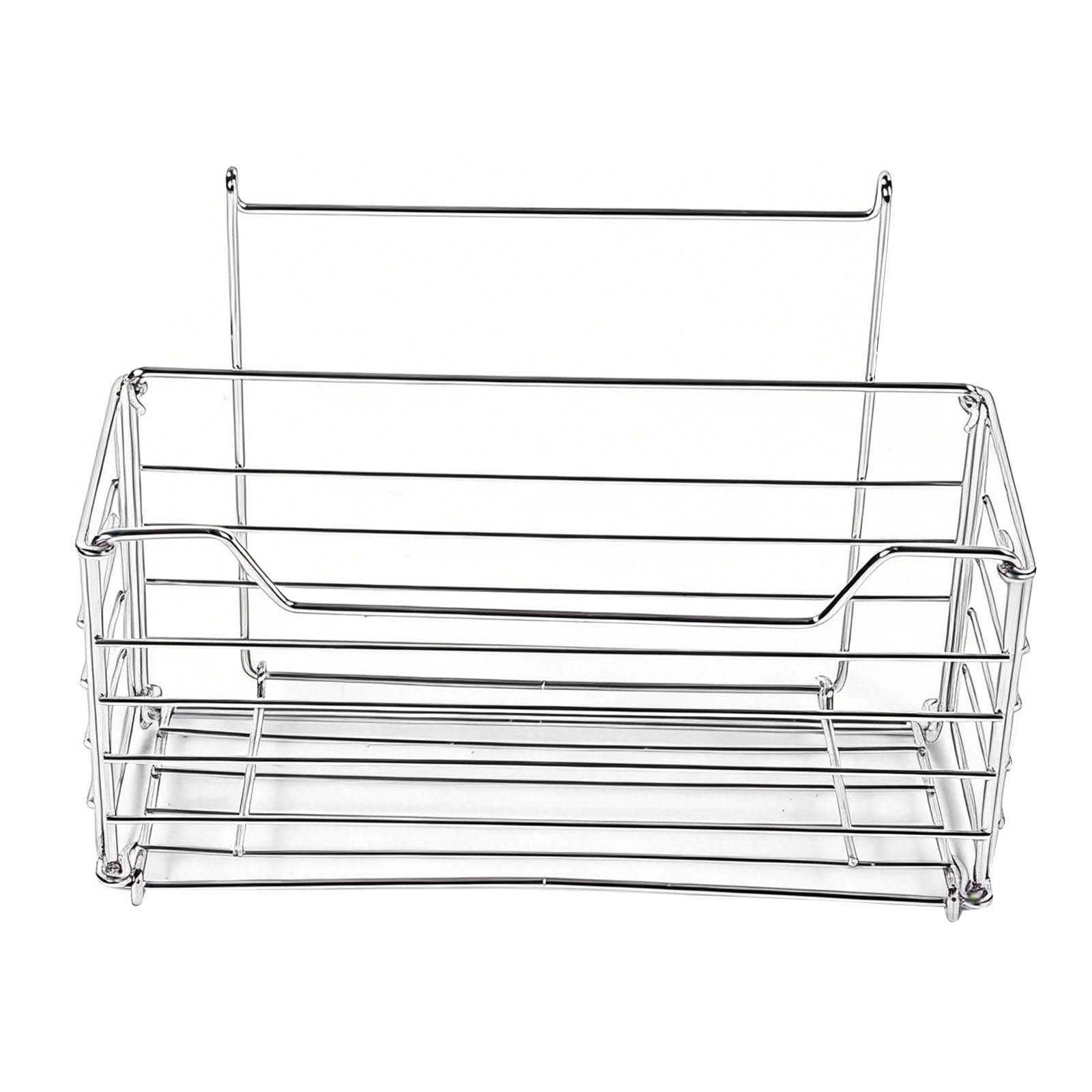 Support de Poubelle Extractible, Organisateur de Poubelle Coulissant Sous L'armoire avec Glissières à Roulement à Billes pour Poubelles de 30 à 40 Litres