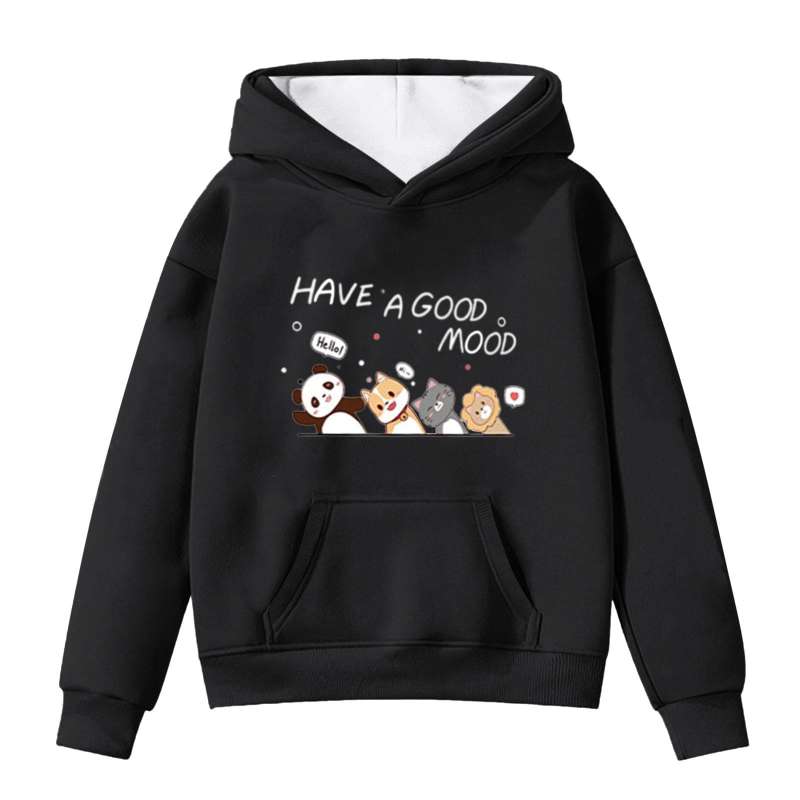 Pull polaire confortable avec poches pour filles chaud et isolant - 4