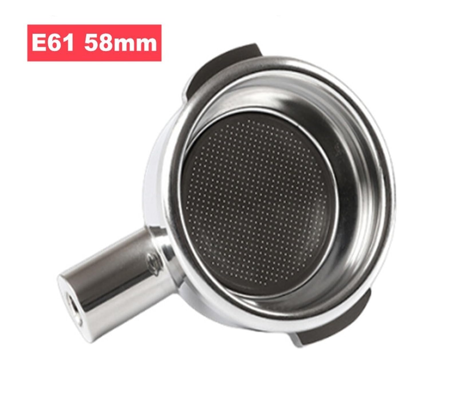 Compatible con portafiltro sin fondo FAEMA X 58MM E61 | Portafiltros, cabezal de grupo, máquina de café(58mm 1cup 10g)