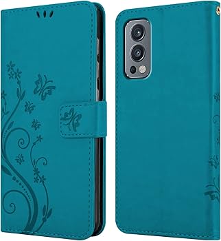 Cadorabo Estuche Compatible Con OnePlus 5T En Turquesa Floral