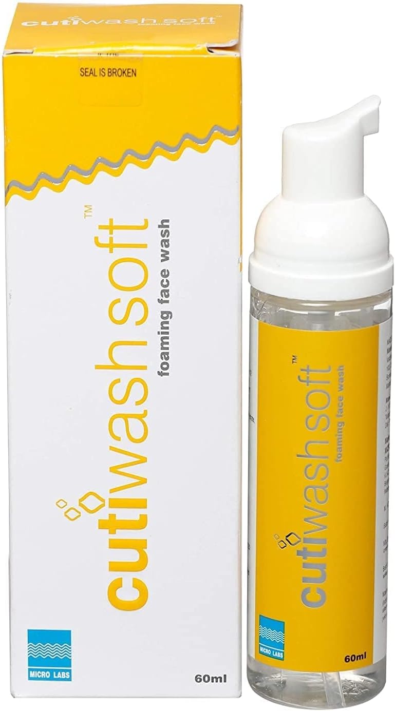 Cutiwash Soft Foaming Face Wash - 60 ml