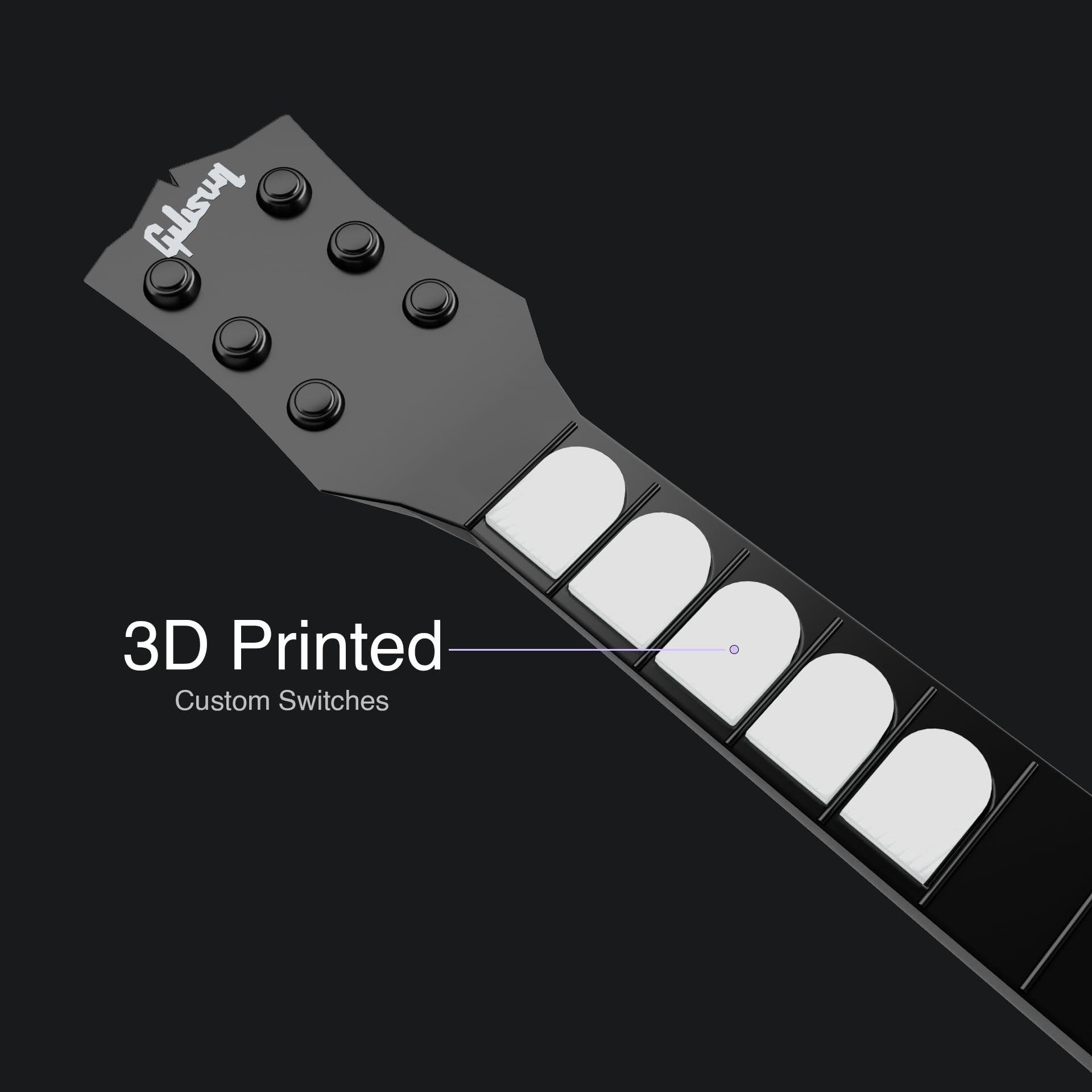 Angel Custom Guitars Wired Guitar Hero Controller for Clone Hero