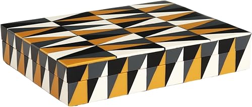 Miniatura 71 de Handicrafts Home Colección Marquet Array - Joyero decorativo hecho a mano para recuerdos, baratijas y decoración del hogar, caja para almacenamiento