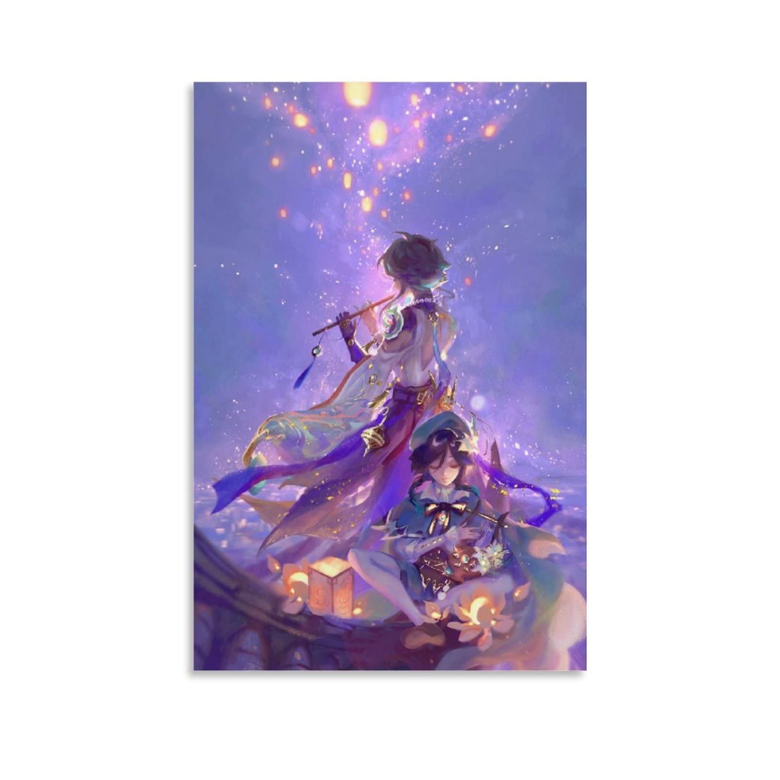 Amazon.com: ZX ART Anime Game Genshin Impact Xiao Venti Poster Modern  Office Family Bedroom Wall Art Decorative Picture Posters Room Aesthetic  Decor Painting Canvas 08x12inch(20x30cm): Posters & Prints