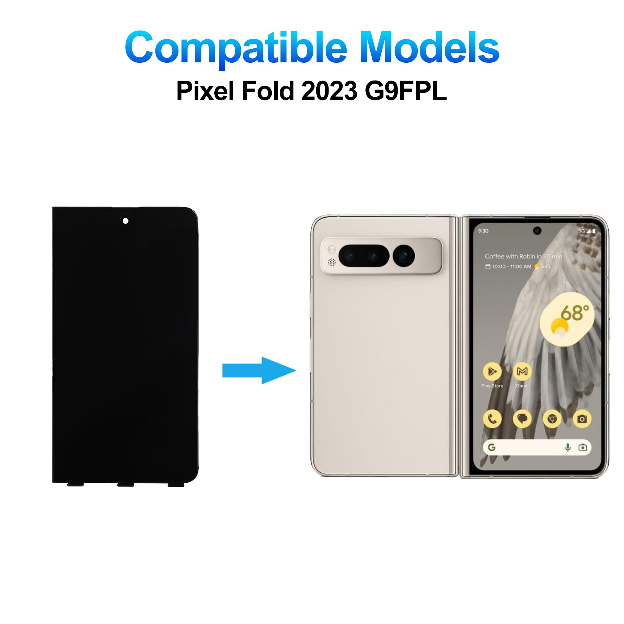 Amazon.com: Duotipa OLED Screen for Google Pixel Fold 5.8