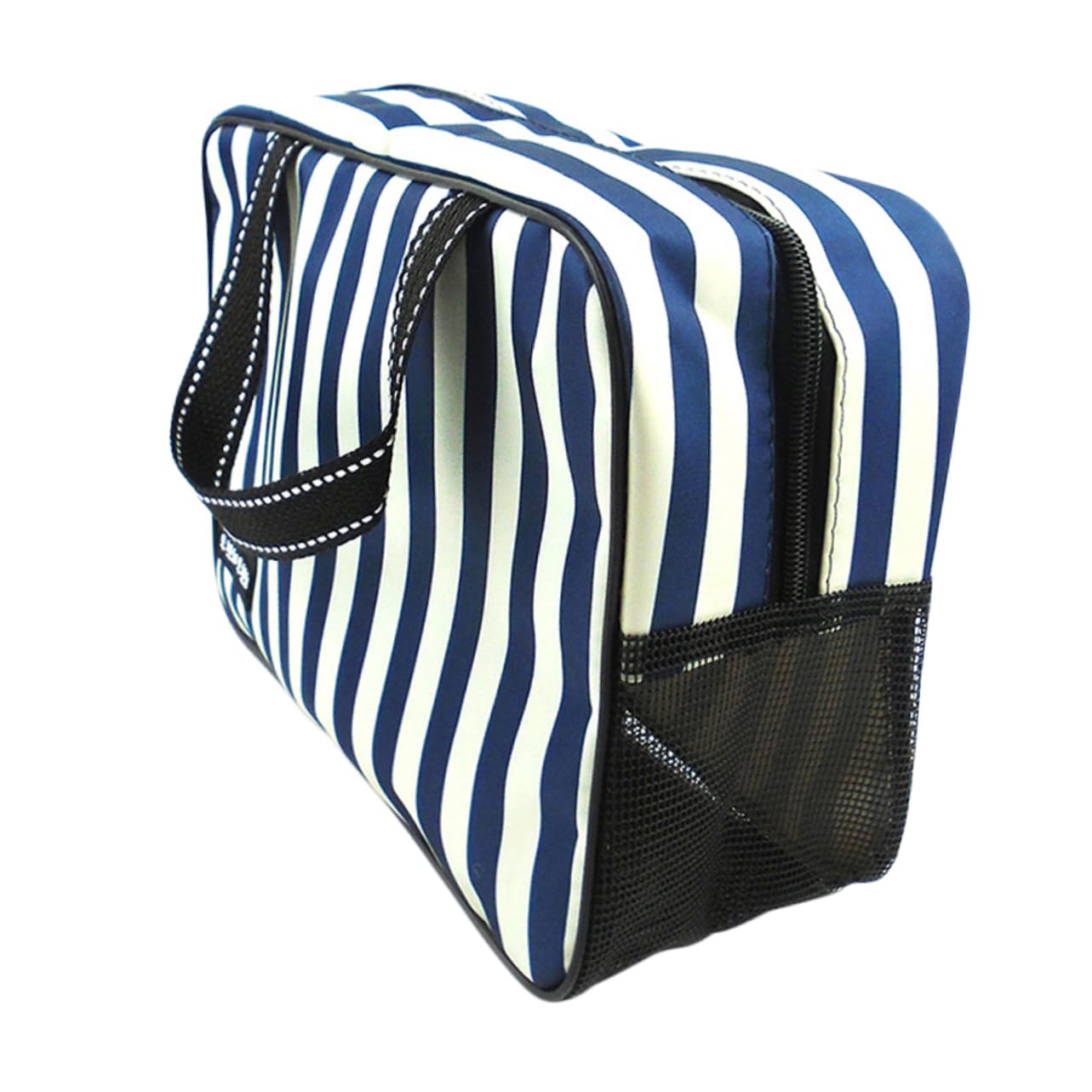 Didiseaon 2pezzi Borsa Da Bagno Strisce Blu e Bianca Portaoggetti Per Doccia Capacità Versatile Per Viaggi e Uso Quotidiano Accessorio Essenziale Per Bagno e Fitness