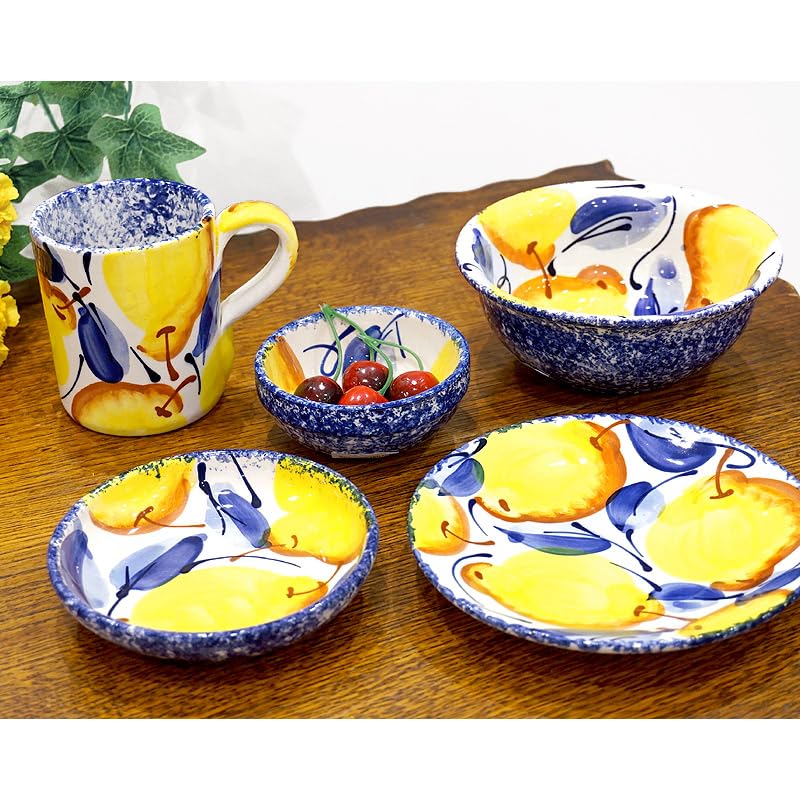 スペイン陶器ボウル 5個セット スペイン陶器ボウル 5個セット 食器セット かわいい