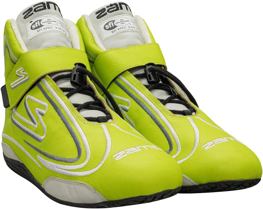 Zamp ZR-50 SFI 3.3/5 Race Shoe Blue Size 13 - Image 5