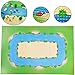 TACYILLU 6 Pack Grassland Rivers Pattern Baseplate 10