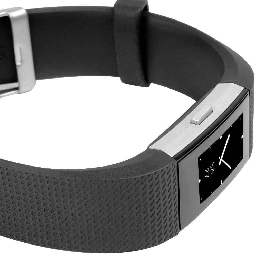 Skinomi Screen Protector Compatible with Fitbit Charge 2 (6-Pack)(Full Coverage) Clear TechSkin TPU Anti-Bubble HD Film