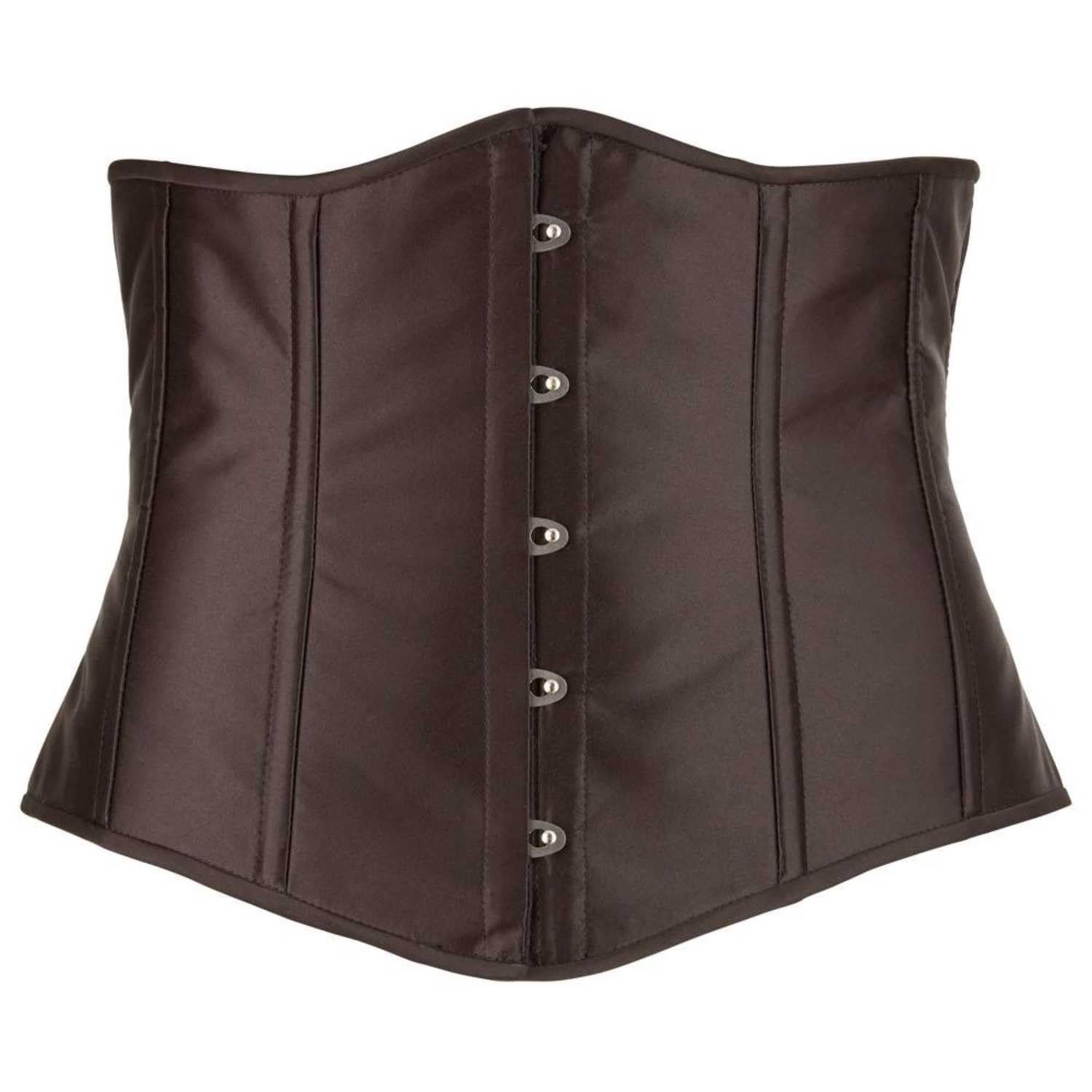 Cottelli CURVES Corsage Corsets et bustiers sexy en cuir, latex ou vernis Noir 4XL