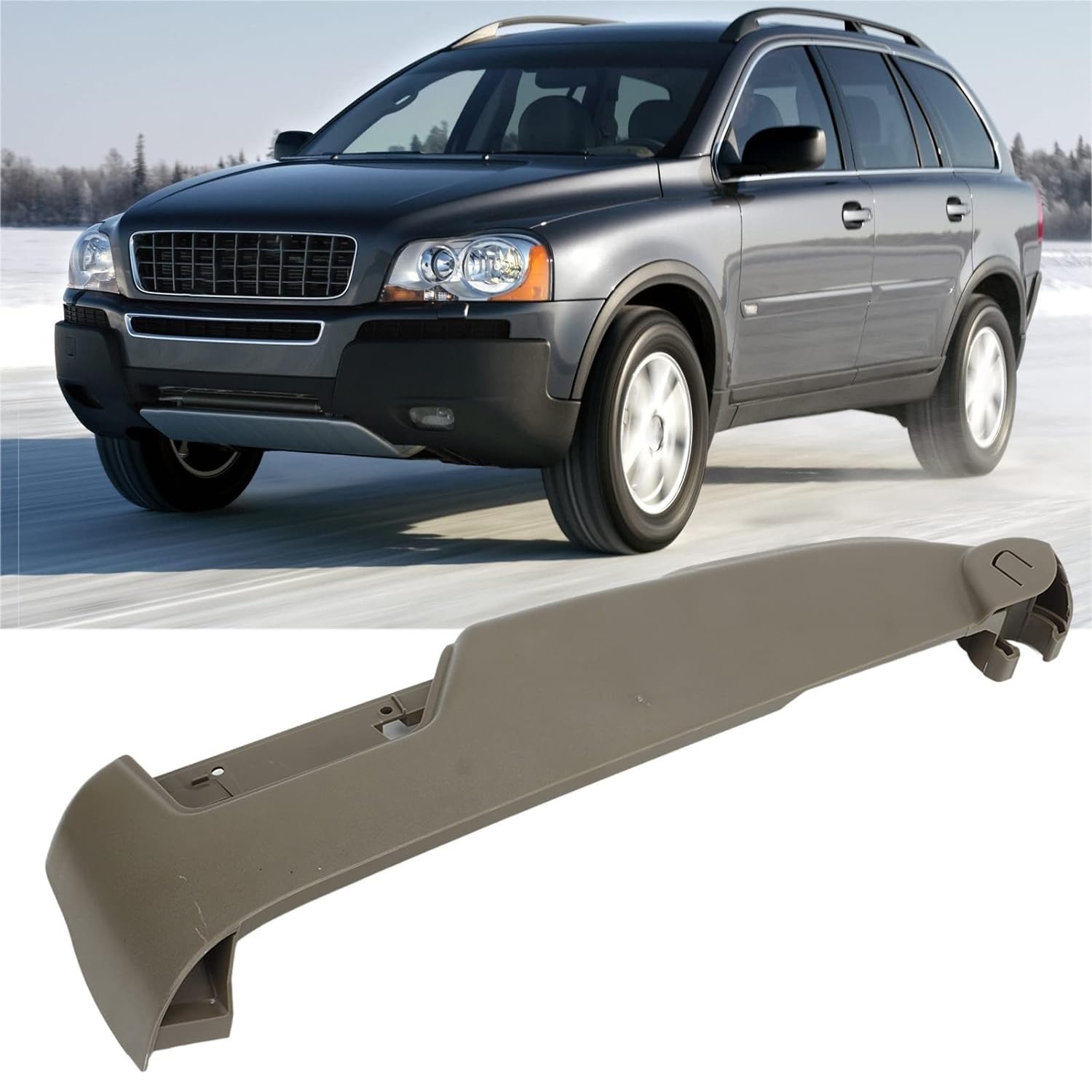 Consolle cover per interni Adatta Alla Protezione Standard OE 39802020 Decorazione Interna Per S60 S80 V70 XC70 XC90 Copertura Rivestimento Pannello 'interruttore Adesivi auto center