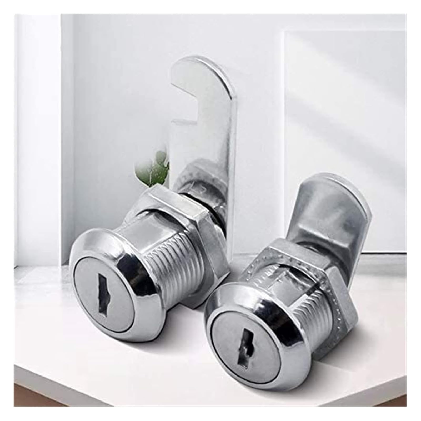 Schubladenschloss, 2PCS Briefkasten Tür Schrank Schublade Schließfach Sicherheit Möbelschlösser(Xl 30mm)
