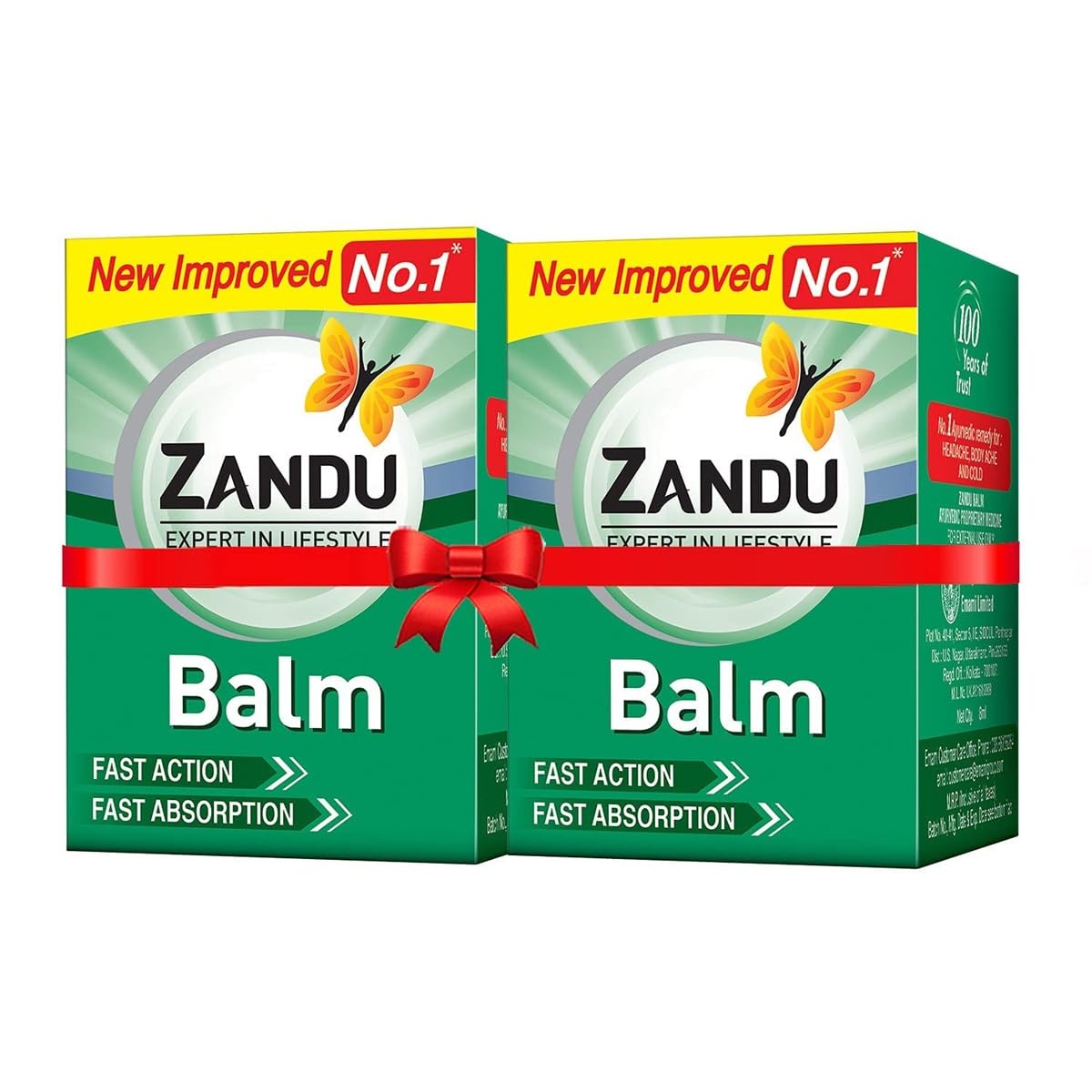 Zandu Balm, 50ml x Pack of 2, Effective relief from Headache, Body Pain, Sprain and Cold-image-45