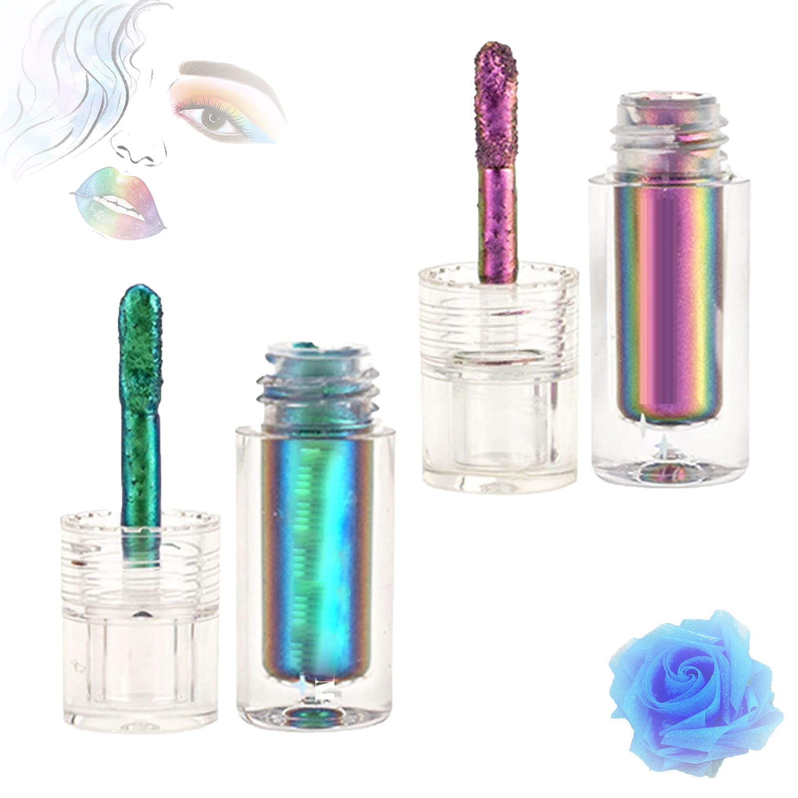 RJDJ Chic-Chat Multi-Chrome Liquid Lipsticks, Chic Chat Multi Chrome Lipstick, Multi Chrome Liquid Lipsticks by Chaotic Cosmetics, Chrome Eyeshadow