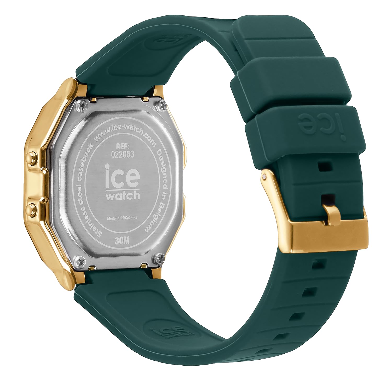 ICE-WATCH - Ice Digit Retro - Montre pour Femme avec Bracelet en Plastique (Small)