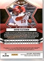 Vista 2 de 2022 Panini Mosaic #110 David Fletcher Los Angeles Angels Baseball Trading Card