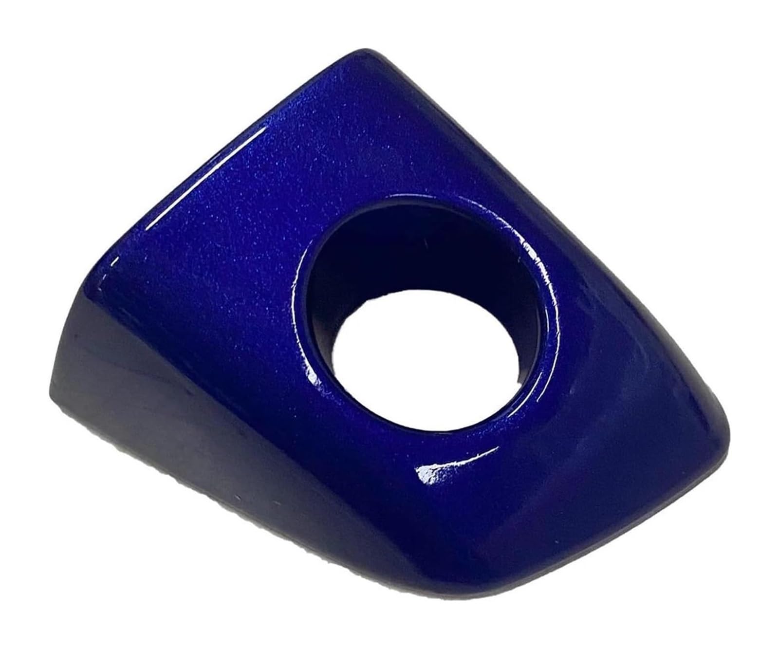 Rinkteea Blue Exterior Car Door Handle Front Left Driver Door Handle Lock Key Hole Cap For A6 S6 For Quattro For Allroad For Sportback A7 A8 S8 Rs6 Rs7 2010-2016 4H1837879(Blue)