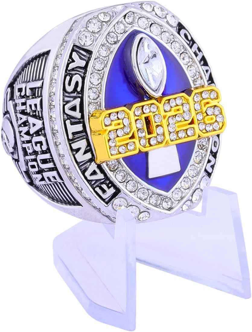 2026 Fantasy Football Championship Ring Trophy Award Prize Trophy Sports Winner MVP FFL Ring